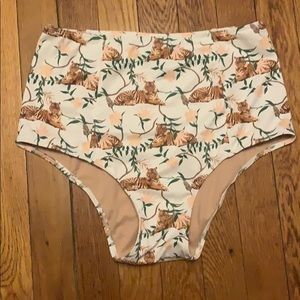 Kortni Jeane Tiger Swim Bottoms